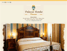Tablet Screenshot of palazzobembo.com